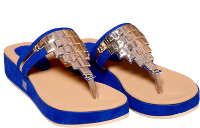 65% OFF on Comfort Blue Flats