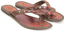 64% OFF on Ridhi Sidhi Women's Leather Flats