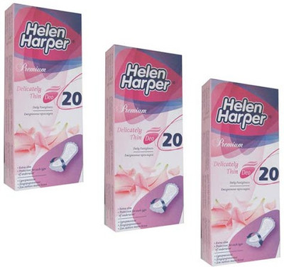 30% OFF on Helen Harper Premium Delicately Thin Deo Daily Pantyliner Pack of 3