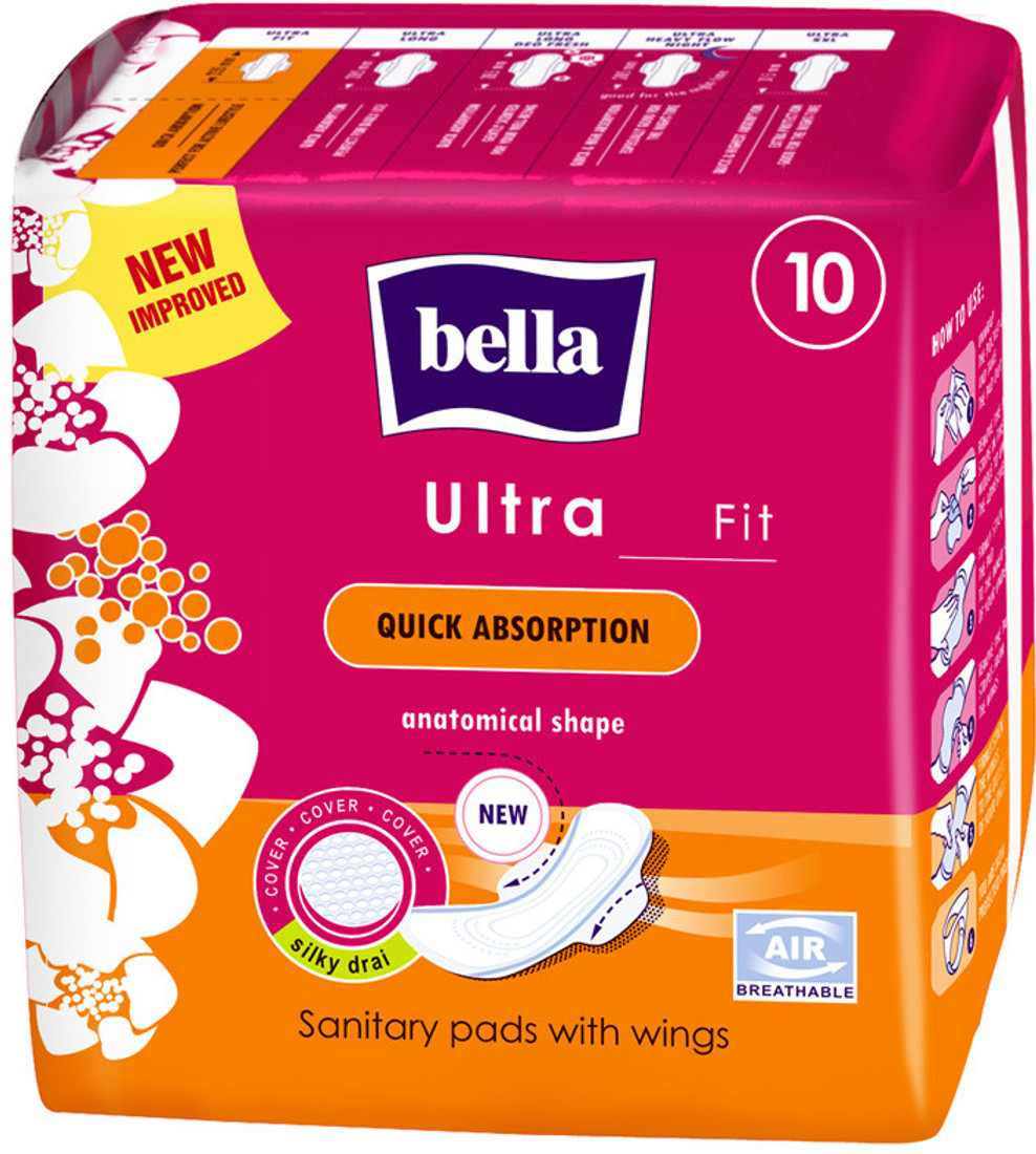 Bella Ultra Fit A10 Sanitary Pad Buy Women Hygiene products online in