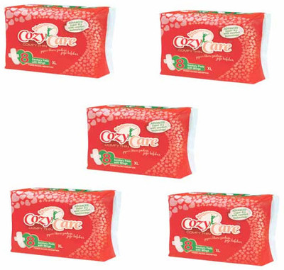 Cozy Care XL Comfy Thin Sanitary Pad Pack of 40 Cozy Care XL Comfy Thin Sanitary Pad Pack of 40