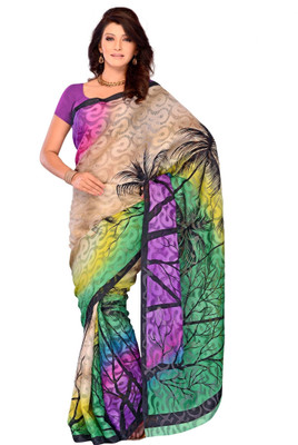 Diva Fashion Printed Daily Wear Brasso Sari Diva Fashion Printed Daily Wear Brasso Sari