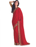 30% OFF on Taanshi Printed Rajshahi Georgette Sari 30% OFF on Taanshi Printed Rajshahi Georgette Sari