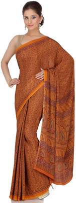 Chhabra 555 Printed Daily Wear Crepe Sari Chhabra 555 Printed Daily Wear Crepe Sari