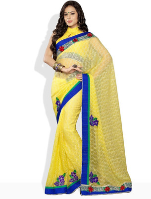 Soch Printed Synthetic Sari Soch Printed Synthetic Sari