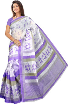 Saran Printed Daily Wear Cotton Sari
