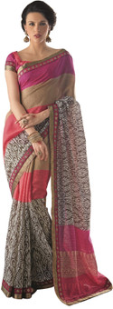 Aesha Printed Daily Wear Art Silk Sari