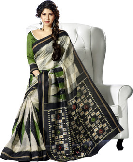 Bhavi Printed Fashion Art Silk Sari