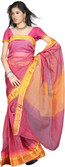 55% OFF on Little India Printed Cotton Sari