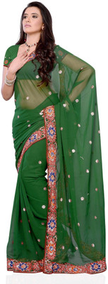 50% OFF on Diva fashion Self Design Fashion Georgette Sari 50% OFF on Diva fashion Self Design Fashion Georgette Sari