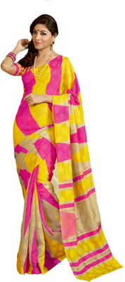 82% OFF on Bhavi Printed Fashion Art Silk Sari 82% OFF on Bhavi Printed Fashion Art Silk Sari