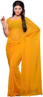 50% OFF on Diva Fashion Polka Print Daily Wear Jacquard Sari