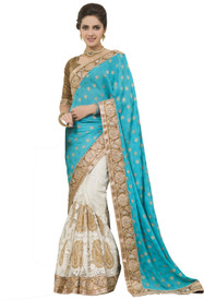 Chirag Sarees Self Design Fashion Net Sari