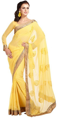 Ethnic Dukaan Printed Chiffon Sari Ethnic Dukaan Printed Chiffon Sari