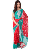 59% OFF on Sareez Printed Ikkat Chiffon, Net, Jacquard Sari 59% OFF on Sareez Printed Ikkat Chiffon, Net, Jacquard Sari