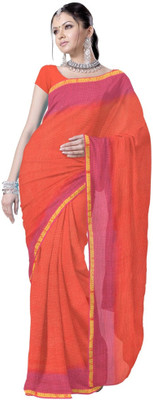 55% OFF on Little India Printed Cotton Sari