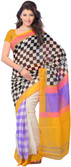 50% OFF on Diva Fashion Checkered Fashion Cotton Sari 50% OFF on Diva Fashion Checkered Fashion Cotton Sari