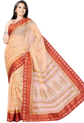 33% OFF on Aapno Rajasthan Printed Fashion Cotton Sari