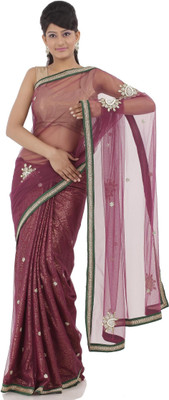 Chhabra 555 Printed Nylon Sari Chhabra 555 Printed Nylon Sari