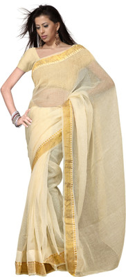 56% OFF on Little India Checkered, Striped Cotton Sari 56% OFF on Little India Checkered, Striped Cotton Sari