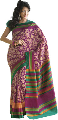75% OFF on Taanshi Printed Rajshahi Art Silk Sari 75% OFF on Taanshi Printed Rajshahi Art Silk Sari