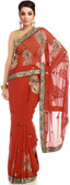 Chhabra 555 Printed Georgette Sari Chhabra 555 Printed Georgette Sari