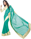 60% OFF on Fashionista Solid Mooga Georgette Sari 60% OFF on Fashionista Solid Mooga Georgette Sari