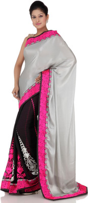 Chhabra 555 Printed Fashion Georgette Sari Chhabra 555 Printed Fashion Georgette Sari