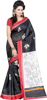 Kajal sarees Printed Bollywood Silk Sari