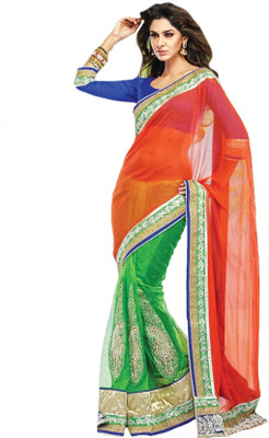 61% OFF on Bhavi Printed Fashion Georgette Sari 61% OFF on Bhavi Printed Fashion Georgette Sari