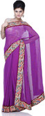 Chhabra 555 Printed Chiffon Sari Chhabra 555 Printed Chiffon Sari