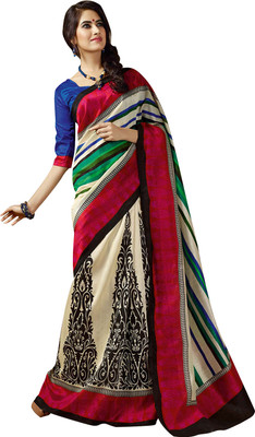 62% OFF on Taanshi Printed Bhagalpuri Art Silk Sari 62% OFF on Taanshi Printed Bhagalpuri Art Silk Sari