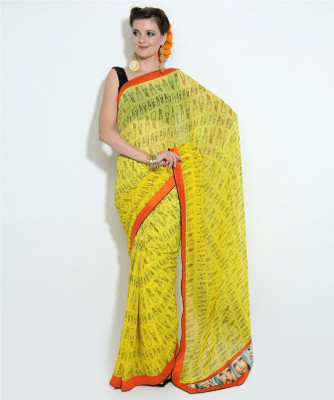 80% OFF on Roop Kashish Printed Chiffon Sari 80% OFF on Roop Kashish Printed Chiffon Sari