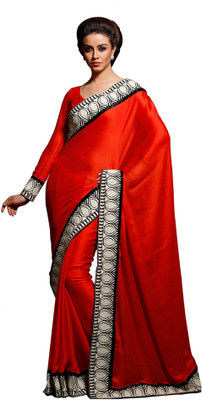 Ethnic Dukaan Printed Jacquard Sari