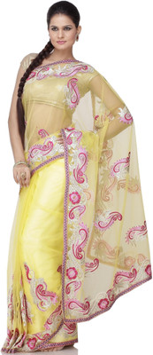 Chhabra 555 Printed Nylon Sari Chhabra 555 Printed Nylon Sari