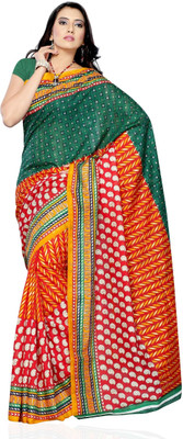 50% OFF on Diva Fashion Printed Daily Wear Jacquard Sari