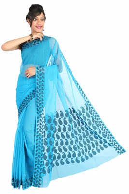 60% OFF on Pavechas Printed Fashion Cotton, Net Sari