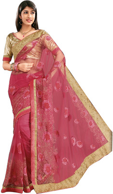 Anamika Printed Rajshahi Net Sari Anamika Printed Rajshahi Net Sari