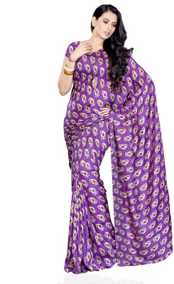 54% OFF on Diva Fashion Printed Daily Wear Jacquard Sari