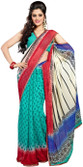 77% OFF on Aanara Striped Banarasi Chiffon Sari 77% OFF on Aanara Striped Banarasi Chiffon Sari