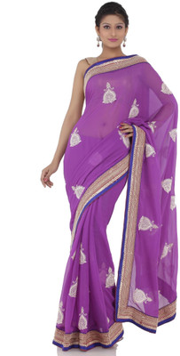 Chhabra 555 Printed Fashion Chiffon Sari