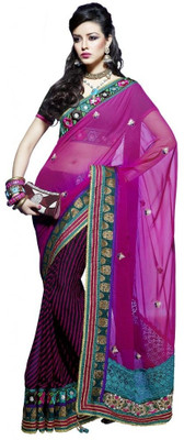 60% OFF on Fashionista Printed Georgette Sari 60% OFF on Fashionista Printed Georgette Sari