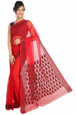 60% OFF on Pavechas Printed Fashion Cotton, Net Sari