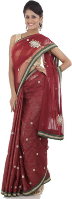 1% OFF on Chhabra 555 Printed Nylon Sari