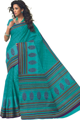 70% OFF on Rajguru Rise Printed Gadwal Cotton Sari