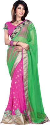 60% OFF on Cbazaar Self Design Lehenga Saree Georgette Sari 60% OFF on Cbazaar Self Design Lehenga Saree Georgette Sari