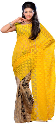50% OFF on Diva Fashion Self Design Fashion Jacquard Sari