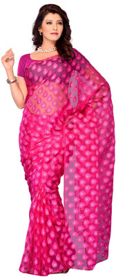 Mehak Printed Daily Wear Jacquard Sari Mehak Printed Daily Wear Jacquard Sari