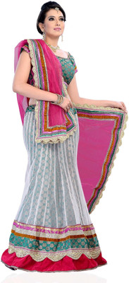 50% OFF on Diva Fashion Self Design Lehenga Saree Net, Viscose Sari 50% OFF on Diva Fashion Self Design Lehenga Saree Net, Viscose Sari