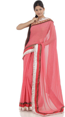 2% OFF on Chhabra 555 Printed Georgette Sari